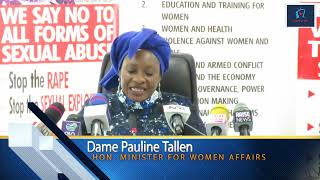 Women Peace and Security. Minister of Women Affairs Dame Pauline Tallen, Inaugurates committee.