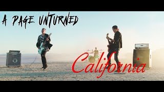 A Page Unturned - California (Official Music Video)