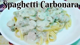 Resepi Spaghetti Carbonara