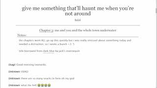 Something That'll Haunt Me - Chapter 3