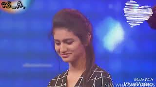 PRIYA PRAKASH VARRIER  LATEST  VIDEO || WHATSAPP STATUS ||