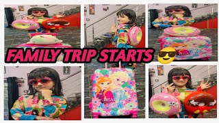 FAMILY VACATION STARTS || SUMMER VACATION, HUM KAHAN JAA RAHE HAIN ? || parinaaz Khan vlog