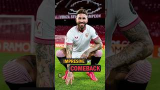 Sergio Ramos Impresive Comeback at Sevilla❗️#sergioramos #laliga 🔥#shorts #viral #trending #fyp