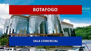 SA0163 - Aluga-se, BOTAFOGO, Sala comercial, Alto Luxo !