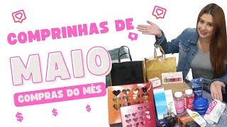 COMPRAS DO MÊS DE MAIO | ABRINDO COMPRINHAS