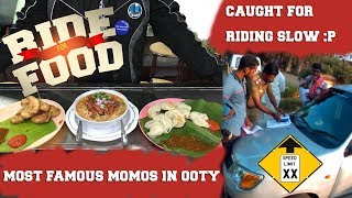 COP LETS US GO | FAMOUS MOMOS IN OOTY, TAMIL NADU, INDIA | FOOD VLOG | 60 FPS