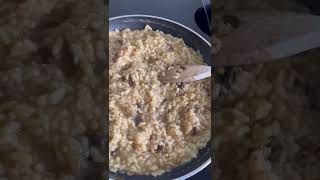 risotto ai funghi,