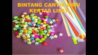 KREASI BINTANG CANTIK DARI KERTAS LIPAT