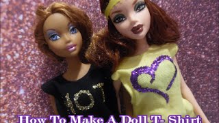 How To Make A Doll T Shirt