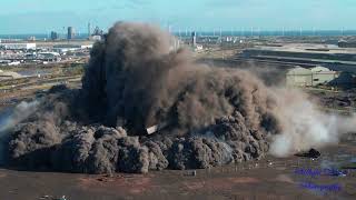 BOS Plant Slow Motion Demolition.