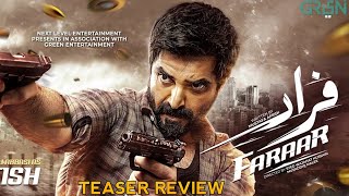 Faraar -  Teaser 01- Review | Hamza Ali Abbas - Ahmed Ali akbar | Dramaz ARL