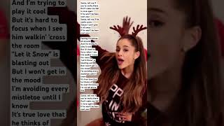 Ariana Grande - Santa tell me