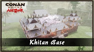 HOW TO BUILD A KHITAN BASE [SPEED BUILD] - CONAN EXILES