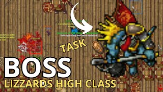 TIBIA - BOSS FAZZAH TASK HIGH LIZZARD CLASS - CAMINHO - RUBINOT