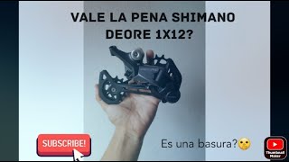 Review Transmisión/Grupo Shimano Deore M6100 12v