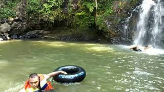 Curug Ciangin tinggi 9meter kedalaman 5meter