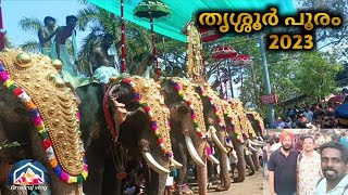 തൃശ്ശൂര്‍ പൂരം||Thrissur Pooram2023@realistictravelogue