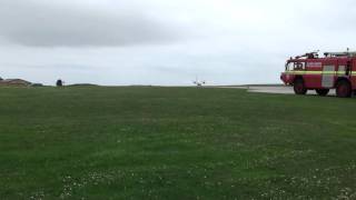 Skybus at St.Mary's Airport, Isles of Scilly