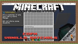 CoFH: Vanilla+ Satchels Mod 1.12.2 & Tutorial Downloading And Installing For Minecraft