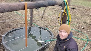 Keeping your water tank thawed in the winter!!!!