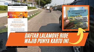 #vlog - WAJIB Punya Kartu Ini Untuk Daftar Lalamove Ride Atau Penumpang