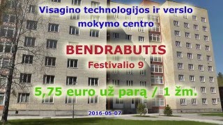 17. Bendrabutis Visaginas Festivalio 9