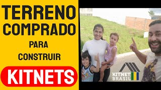 Terreno para KITNET: compramos por financiamento - Construindo Kitnet - Características do terreno