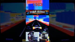 Star Rider - Retro Laserdisc Arcade Video Game - 1983 #shorts