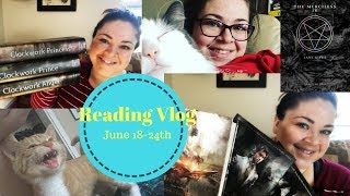 Reading Vlog #7 // June 18-24th // Throne of glass