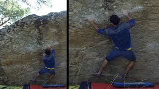 Makrome 7a Tırmanıcı: Erman Aydın Bafa Gölü Bouldering Kısa Kaya Tırmanışı Kapıkırı Köyü Climbing