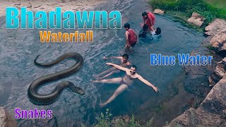 BHADAWNA WATERFALL GWALIOR सांप ही सांप 🐍 | Full Enjoy😂😂🤣🤣😋 Raj Vlogz | भदावना वाटरफॉल ग्‍वालियर