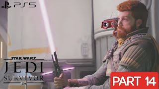 STAR WARS JEDI SURVIVOR PS5 WALKTHROUGH | PART 14 | SHATTERED MOON