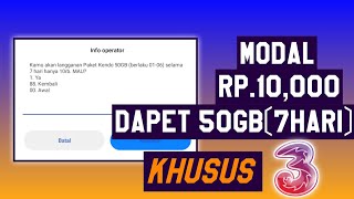 Modal 10.000 dapet 50GB,Cocok banget buat yang suka download