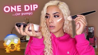 One Dip Makeup Challenge 👩🏼‍🎨