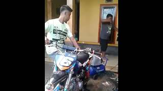 Bebek modif jupiter 130