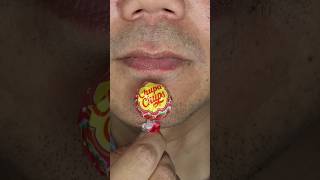 ASMR Chupa Chups Strawberry Lollipop