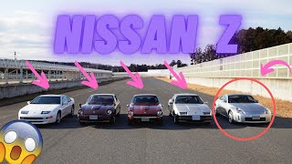 NISSAN Z 😮 | Generationen im Vergleich 🤔|🔥 240Z, 260Z, 280Z, 280ZX, 300ZX, 350Z, 370Z, 400Z 🔥|