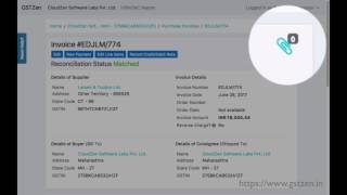GSTZen - Upload and Attach Documents related to your Invoices