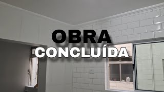 Concluindo MAiS UMA obra! Veja como ficou