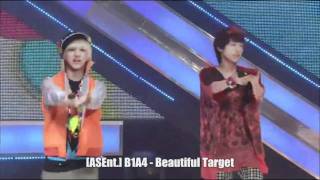 [COLLAB] B1A4 - Beautiful Target