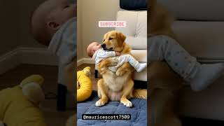 A Child And A Dog Love #dog #children #viralvideo