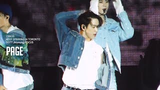 [4K] 190630 KEEP SPINNING IN TORONTO PAGE - GOT7 JINYOUNG FOCUS