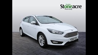 Ford Focus 1.0 EcoBoost 125 Zetec 5dr (YE66FZX)