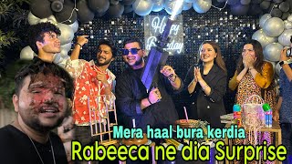 RABEECA NE DIA BIRTHDAY SURPRISE 🥳|MERA HAAL BURA KERDIA|VLOG BY KHURAIM