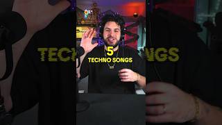 TOP 5 Techno songs of the month