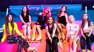 MOMOLAND X NATTI NATASHA ,  Yummy Yummy Love (Audio+spectrum effect)