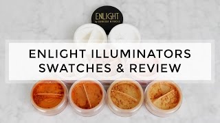 8 Shades of Danessa Myricks Enlight Illuminators - Swatches and Review // Melissa Gold