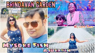 Brindavan Garden | Mysore | Mysore Fish Aquarium | Mysore Tour | KRS Dam Mysore | Mysuru |