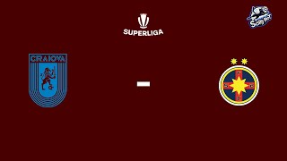 Univ. Craiova Vs. FCSB, Etapa 15 SuperLiga 2024-2025 #Live