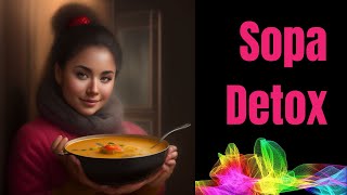 Sopa Detox para emagrecer 8 quilos